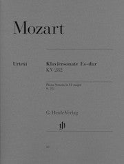 Piano Sonata E flat major K. 282 (189g)     by Mozart, Wolfgang Amadeus HN60   upc 9790201800608