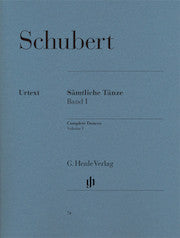 Complete Dances, Volume I     by Schubert, Franz HN74   upc 9790201800745