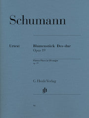 Flower Piece Dflat major op. 19     by Schumann, Robert HN90   upc 9790201800905
