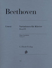 Variations for Piano, Volume II     by Beethoven, Ludwig van HN144   upc 9790201801445