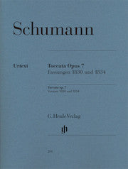 Toccata op. 7     by Schumann, Robert HN201   upc 9790201802015