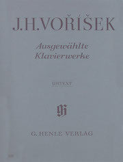 Selected Piano Works     by Vorisek, Jan Hugo HN278   upc 111176