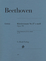 Piano Sonata No. 27 e minor op. 90     by Beethoven, Ludwig van HN283   upc 9790201802831
