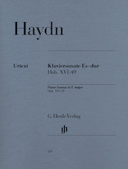 Piano Sonata Es major Hob. XVI:49     by Haydn, Joseph HN359   upc 9790201803593