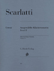 Selected Piano Sonatas, Volume II     by Scarlatti, Domenico HN451   upc 9790201804514