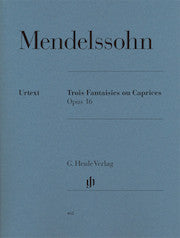 Three Fantasies or Cappricios op. 16     by Mendelssohn Bartholdy, Felix HN462   upc 9790201804620