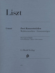 Two Concert Studies     by Liszt, Franz HN479   upc 9790201804798