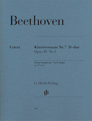 Piano Sonata No. 7 D major op. 10,3     by Beethoven, Ludwig van HN641   upc 9790201806419