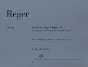 Suite e minor for Organ op. 16  composerŒÍ툌Íí_s transcription for Piano fourhands (First Edition)     by Reger, Max HN652   upc 111177
