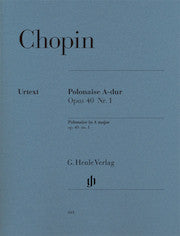 Polonaise A major op. 40,1 [Militaire]     by Chopin, FrŒÍíˆ_dŒÍíˆ_ric HN661   upc 111169