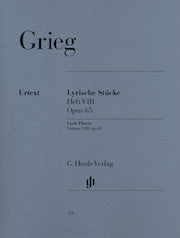 Lyric Pieces, Volume VIII op. 65     by Grieg, Edvard HN713   upc 9097201807133