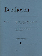 Piano Sonata no. 15 in D major op. 28 (Pastoral)     by Beethoven, Ludwig van HN725   upc 9790201807256