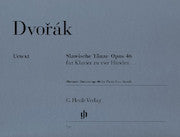 Slavonic Dances op. 46 Piano Fourhands     by DvorŒÍ툌͌_k, AntonŒÍ툌͌‚n HN757   upc 9790201807577