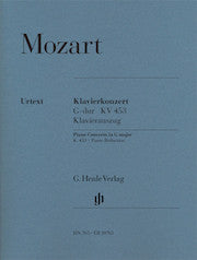Concerto for Piano and Orchestra G major K. 453     by Mozart, Wolfgang Amadeus HN765   upc 9790201807652