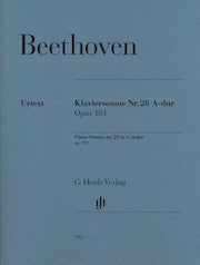 Piano Sonata No. 28 in A major op. 101     by Beethoven, Ludwig van HN792   upc 9790201807928