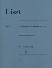 Hungarian Rhapsody no. 6     by Liszt, Franz HN804   upc 9790201808048