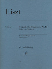 Hungarian Rhapsody no. 15 Œ͌ïí_Œ? RŒÍ툌͌_kŒÍ툌͌´czy March     by Liszt, Franz HN807   upc 9790201808079