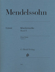 Selected Piano Works Volume I     by Mendelssohn Bartholdy, Felix  HN860   upc 9790201808604