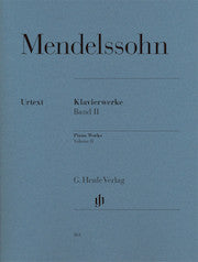 Selected Piano Works Volume II     by Mendelssohn Bartholdy, Felix  HN861   upc 9790201808611