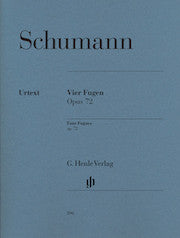 Four Fugues op. 72     by Schumann, Robert HN890   upc 9790201808901