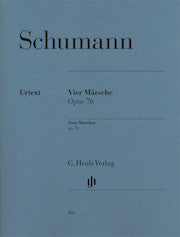 Four Marches op. 76     by Schumann, Robert HN891   upc 9790201808918