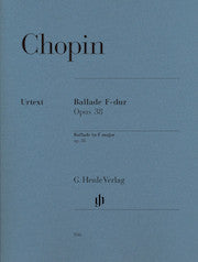 Ballade in F major op. 38     by Chopin, FråÕÌà_dåÕÌà_ric HN936   upc 9790201809366