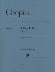 Ballade in F major op. 38     by Chopin, FrŒÍíˆ_dŒÍíˆ_ric HN936   upc 9790201809366