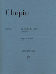 Ballade in A flat major op. 47     by Chopin, FrŒÍíˆ_dŒÍíˆ_ric HN937   upc 9790201809373