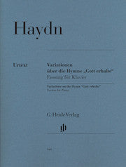 Variations on the Hymn åÕåÔåÕåÇGott erhalteåÕåÔåÕ?     by Haydn, Joseph HN949   upc 9790201809496