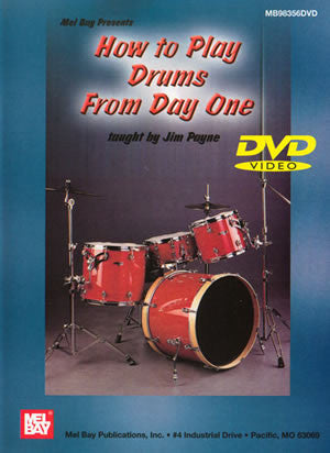 How to Play Drums from Day One 98356DVD   upc 796279084550
