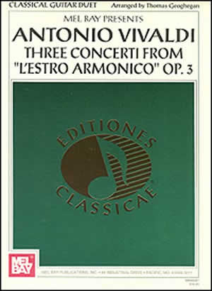Antonio Vivaldi: Three Concerti from L'estro Armonico Op. 3   upc 796279064019