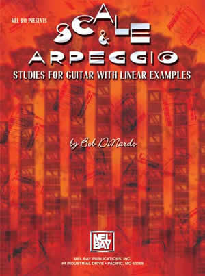 Scale & Arpeggio Studies for Guitar with Linear Examples 98406   upc 796279064071