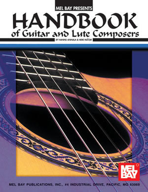 Handbook of Guitar and Lute Composers 98524   upc 796279073127