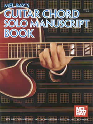 Guitar Chord Solo Manuscript Book 99242   upc