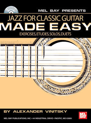 Jazz for Classic Guitar Made Easy 99405BCD   upc 796279076616
