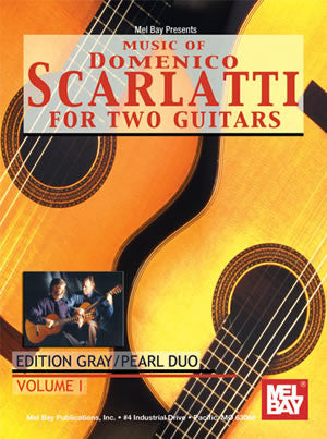 Music of Domenico Scarlatti for Two Guitars Volume 1 99541   upc 796279079778