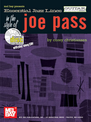Essential Jazz Lines in the Style of Joe Pass 99560BCD   upc 796279076678