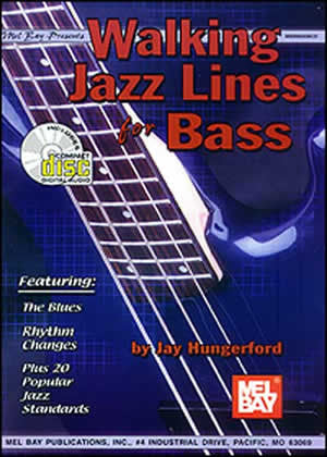 Walking Jazz Lines for Bass 99605BCD   upc 796279075350