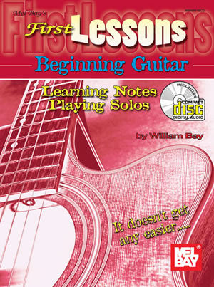 First Lessons Beginning Guitar: Learning Notes/Playing Solos 99931BCD   upc