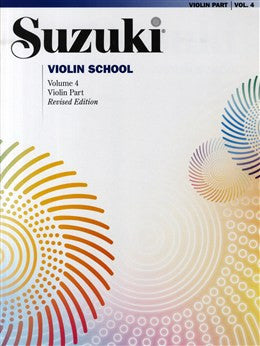 Suzuki Violin School Violin Part Volume 4   upc 029156119107