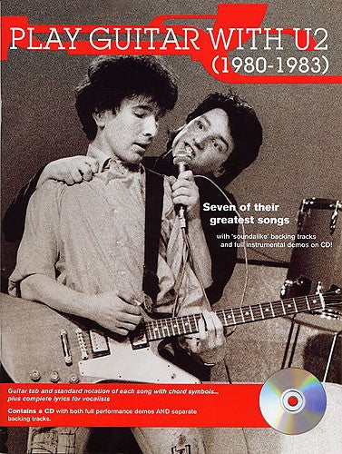 PLAY GUITAR WITH U2 1980 TO 1983 GTR TAB BOOK/CD̴Ì_̴åÇÌÎ_ÌÎ__̴Ì_̴åÇÌÎ_ÌÎ___ AM955922   upc 9780711982161