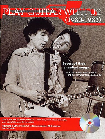 PLAY GUITAR WITH U2 1980 TO 1983 GTR TAB BOOK/CDí«í_í«Œ‚íë_íë__í«í_í«Œ‚íë_íë___ AM955922   upc 9780711982161