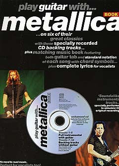 PLAY GUITAR WITH METALLICA BOOK 2 GTR TAB BOOK/CDí«í_í«Œ‚íë_íë__í«í_í«Œ‚íë_íë___ AM955977   upc 9780711978195