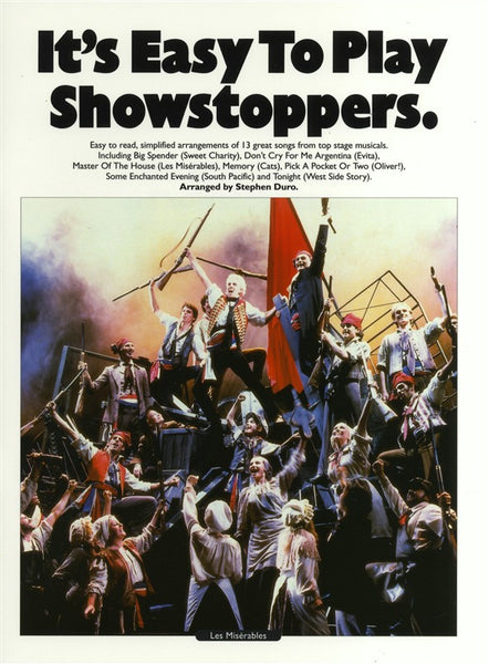 IT'S EASY TO PLAY SHOWSTOPPERS PIANO VOCAL GUITAR BOOKí«í_í«Œ‚íë_íë__í«í_í«Œ‚íë_íë___ AM956230   upc 9780711979130