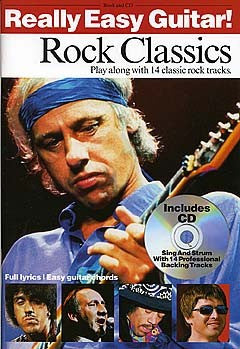 REALLY EASY GUITAR ROCK CLASSICS GTR BOOK/CD̴Ì_̴åÇÌÎ_ÌÎ__̴Ì_̴åÇÌÎ_ÌÎ___ AM957693   upc 9780711979376