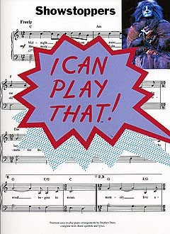 I CAN PLAY THAT SHOWSTOPPERS PIANO LYRICS & CHORDS BOOKí«í_í«Œ‚íë_íë__í«í_í«Œ‚íë_íë___ AM959080   upc 9780711979390