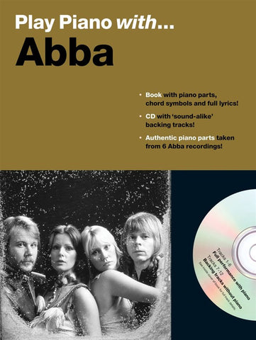 PLAY PIANO WITH ABBA PIANO VOCAL GUITAR BOOK/CD̴Ì_̴åÇÌÎ_ÌÎ__̴Ì_̴åÇÌÎ_ÌÎ___ AM963314   upc 9780711980914