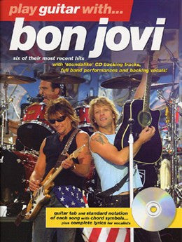 PLAY GUITAR WITH BON JOVI THE LATER YEARS GTR TAB BOOK/CDí«í_í«Œ‚íë_íë__í«í_í«Œ‚íë_íë___ AM972851   upc 9780711992122