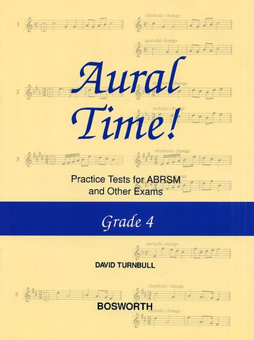 TURNBULL DAVID AURAL TIME PRACTICE TESTS GRADE 4 VCE/PFA BOOKí«í_í«Œ‚íë_íë__ BOE004799   upc 9780711992184