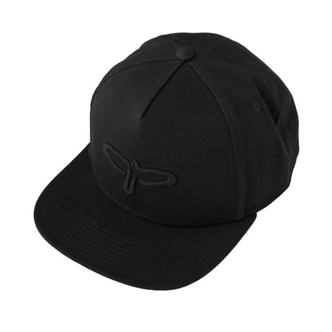PRS Flat Bill Baseball Cap, PRS Bird Logo Black ACC-123106